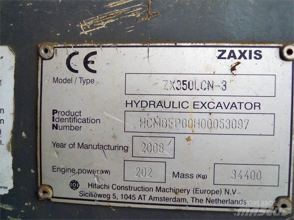 Hitachi ZX350LCN-3 Pásové rýpadlá