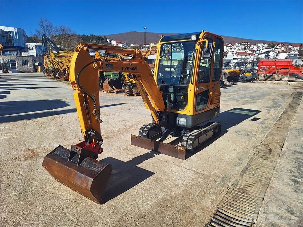 Hyundai 16-9 Mini rýpadlá < 7t