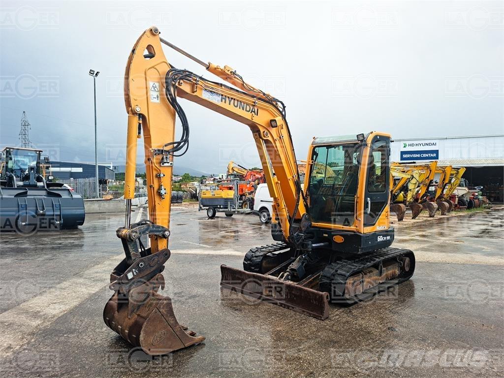 Hyundai 60CR-9A Mini rýpadlá < 7t