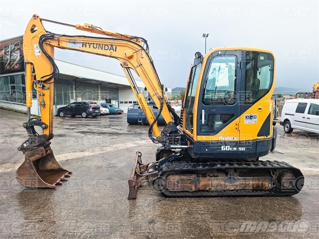 Hyundai 60CR-9A Mini rýpadlá < 7t