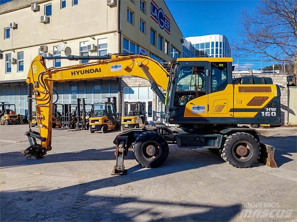 Hyundai HW160 Kolesové rýpadlá