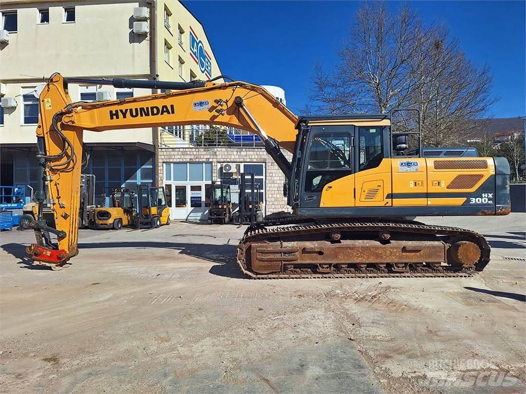 Hyundai HX300NL Pásové rýpadlá