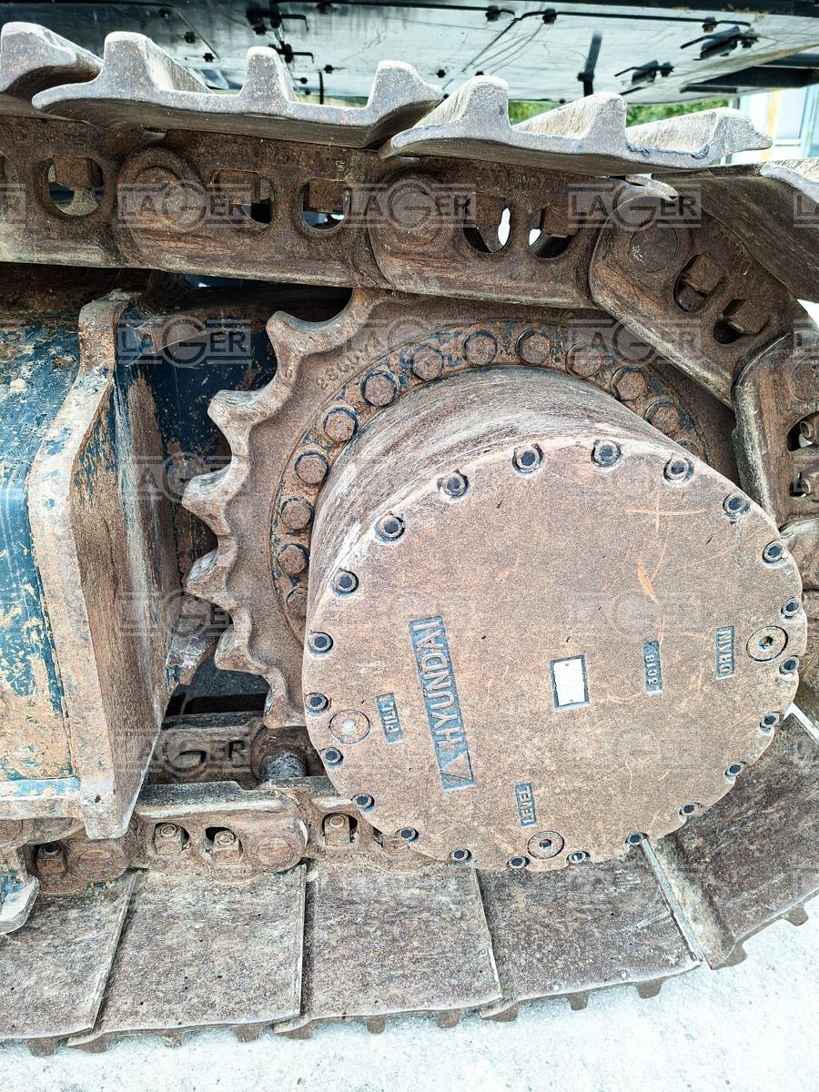 Hyundai HX350L Pásové rýpadlá