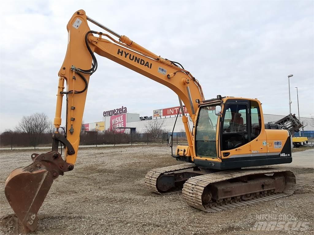 Hyundai R140LC-9 Pásové rýpadlá