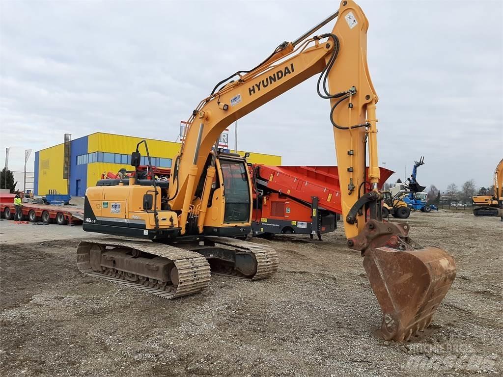 Hyundai R140LC-9 Pásové rýpadlá