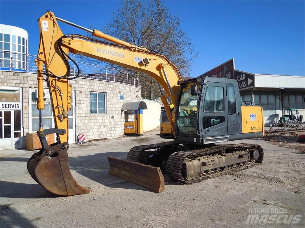 Hyundai R140LCD-7A Pásové rýpadlá