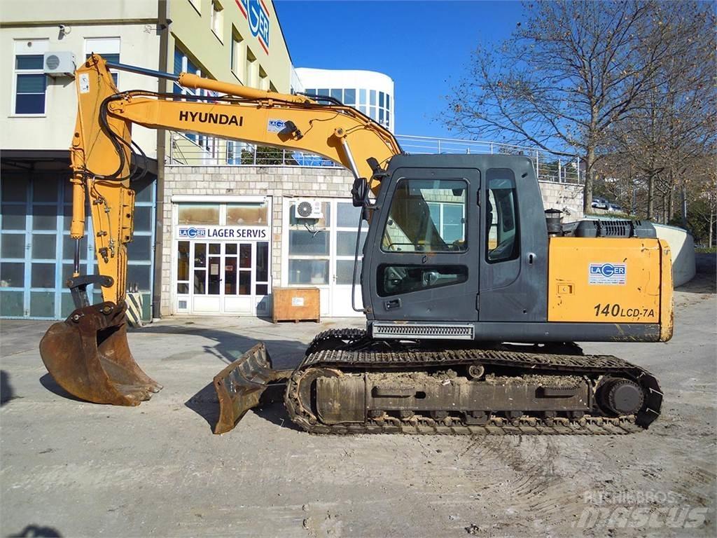Hyundai R140LCD-7A Pásové rýpadlá