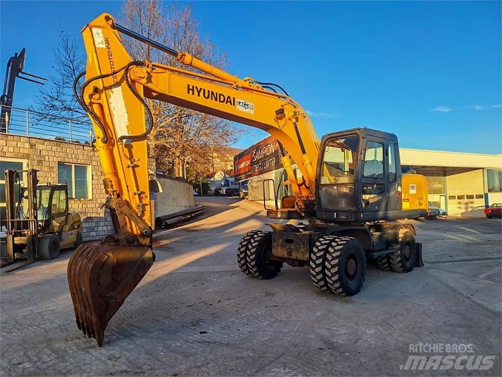 Hyundai R170W-7A Kolesové rýpadlá
