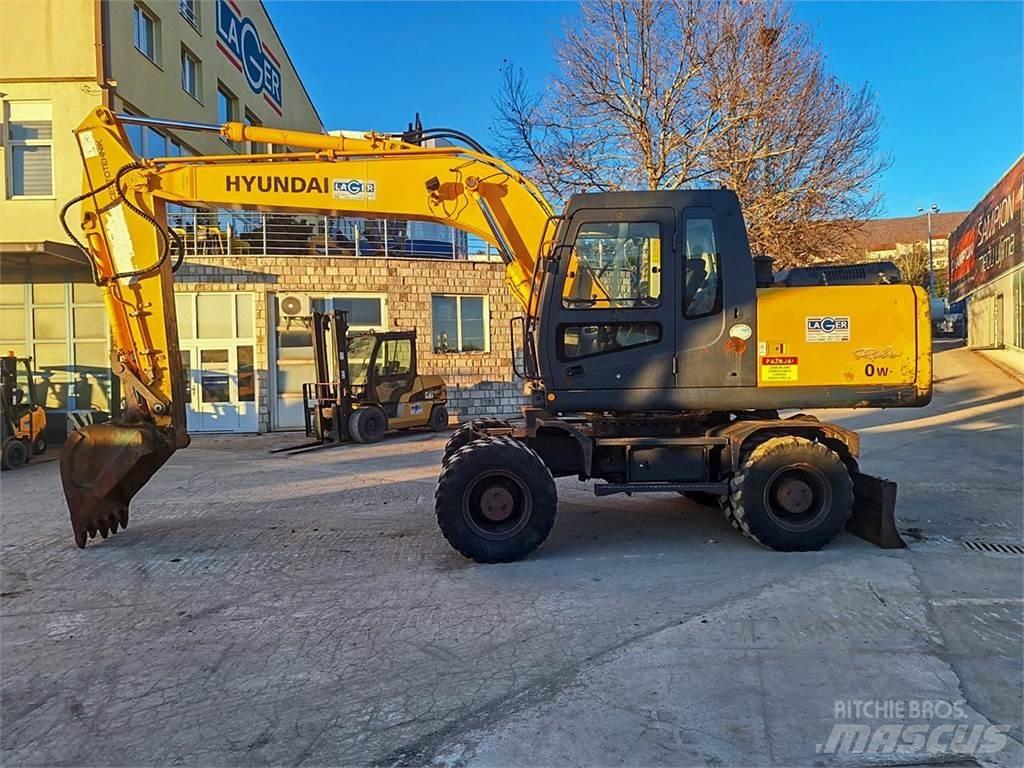 Hyundai R170W-7A Kolesové rýpadlá