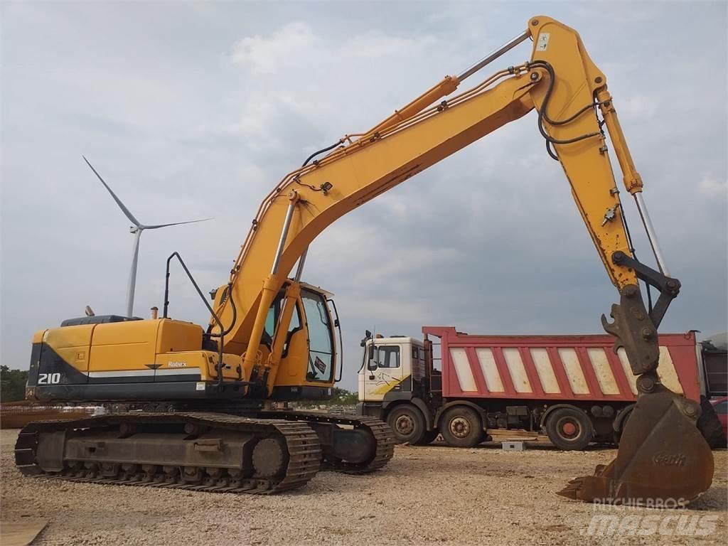Hyundai R210LC-9 Pásové rýpadlá