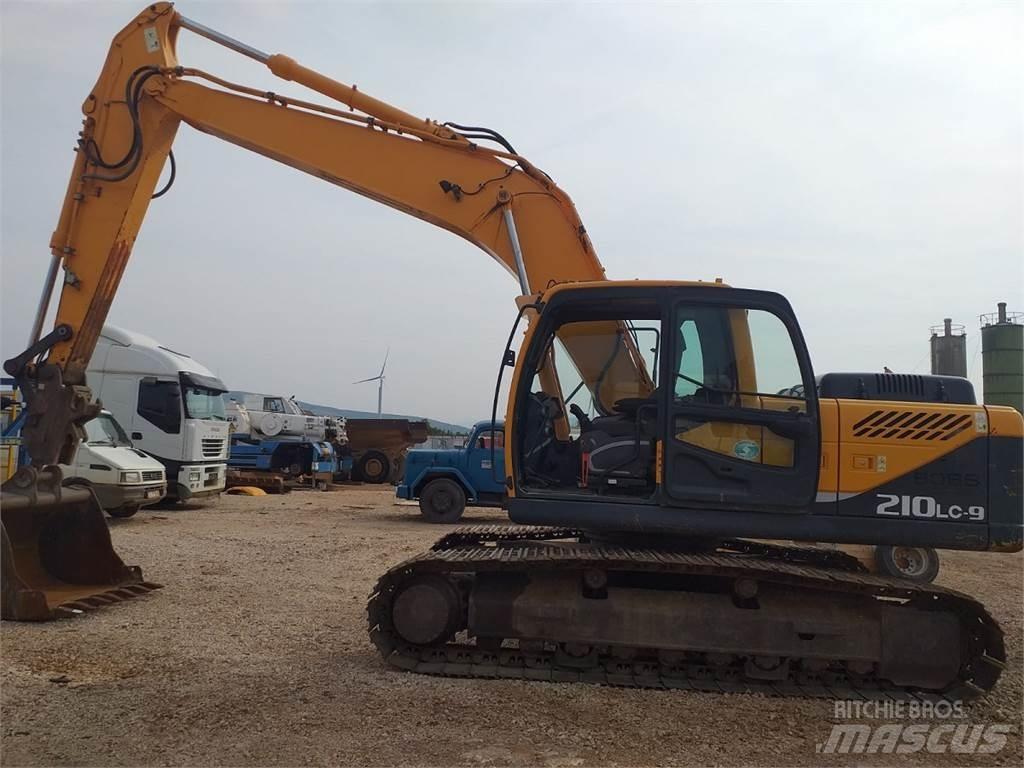 Hyundai R210LC-9 Pásové rýpadlá