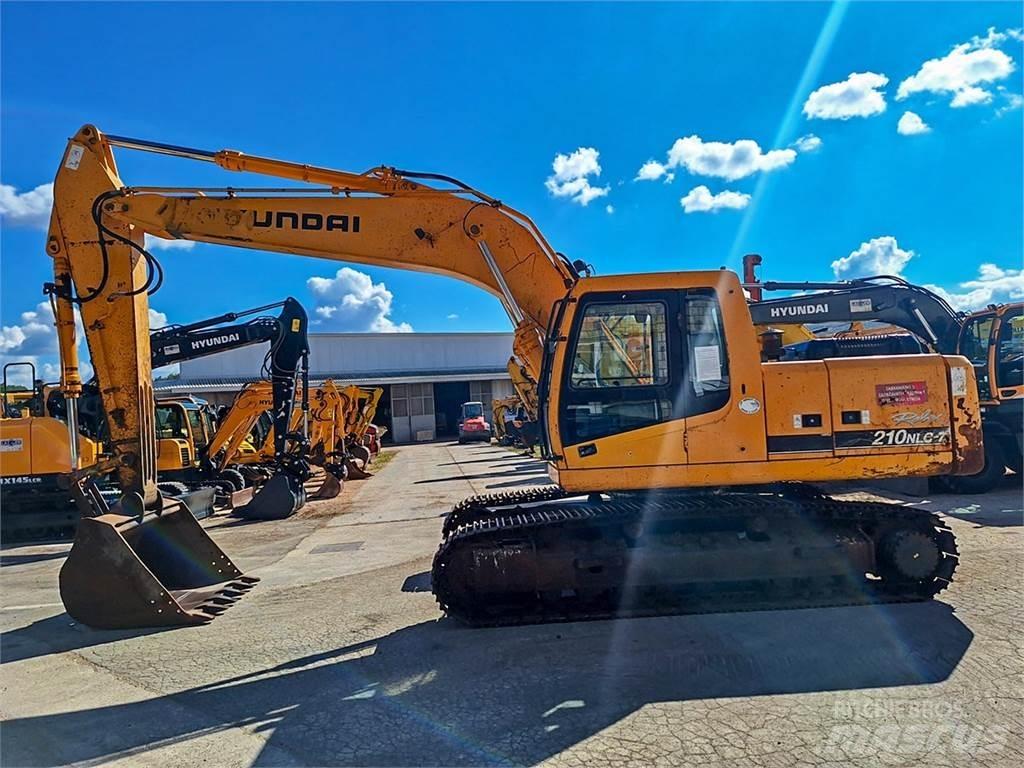 Hyundai R210NLC-7 Pásové rýpadlá