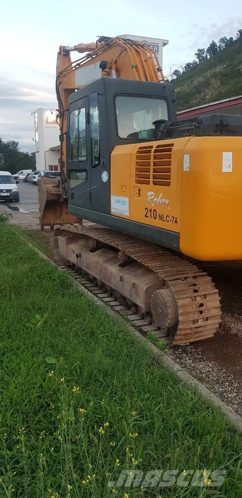 Hyundai R210NLC-7A Pásové rýpadlá