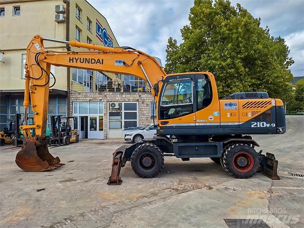 Hyundai R210W-9 Kolesové rýpadlá