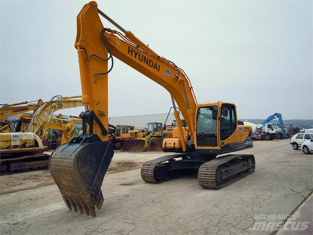 Hyundai R220LC-9S Pásové rýpadlá