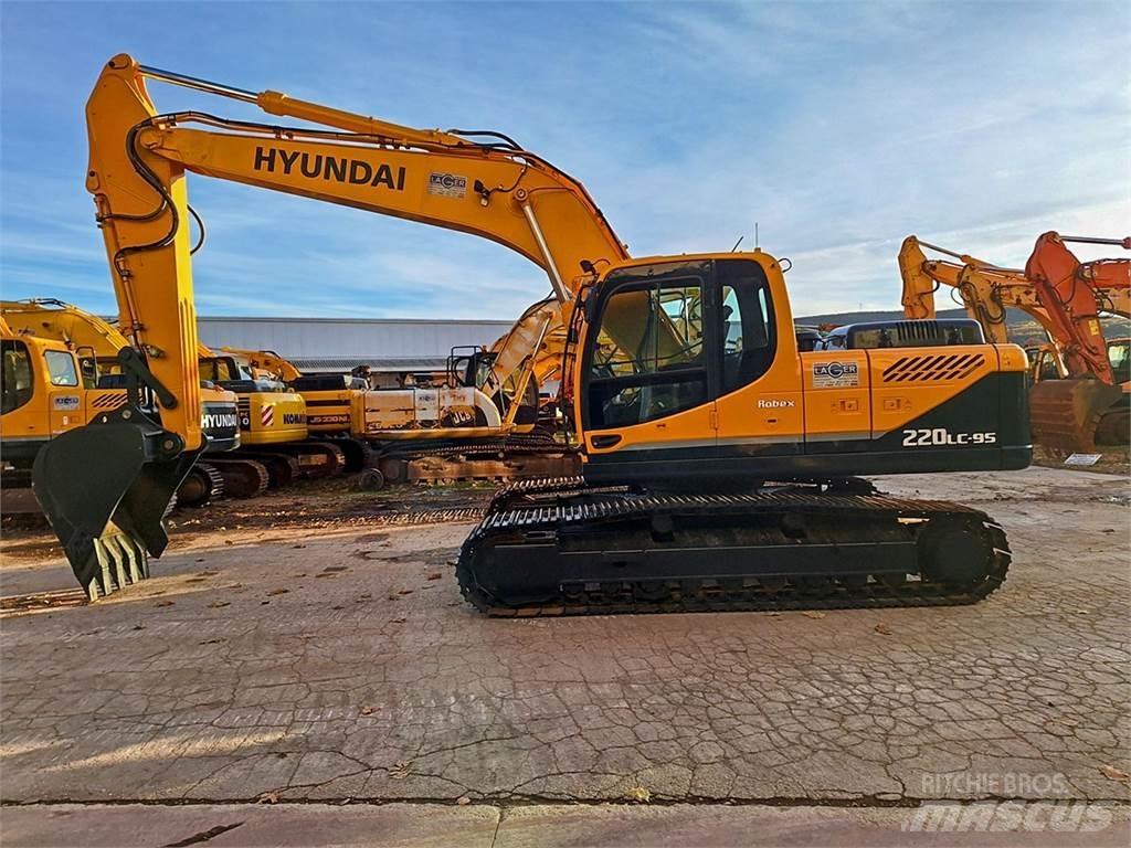 Hyundai R220LC-9S Pásové rýpadlá