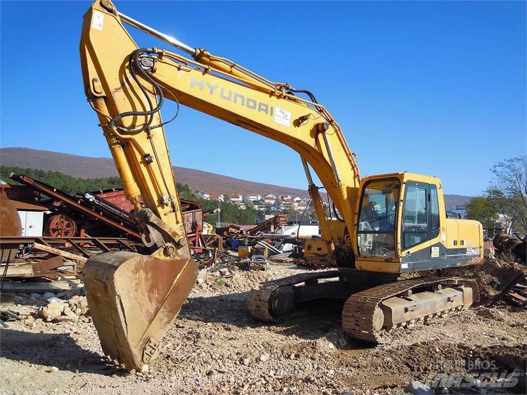 Hyundai R250NLC-7 Pásové rýpadlá