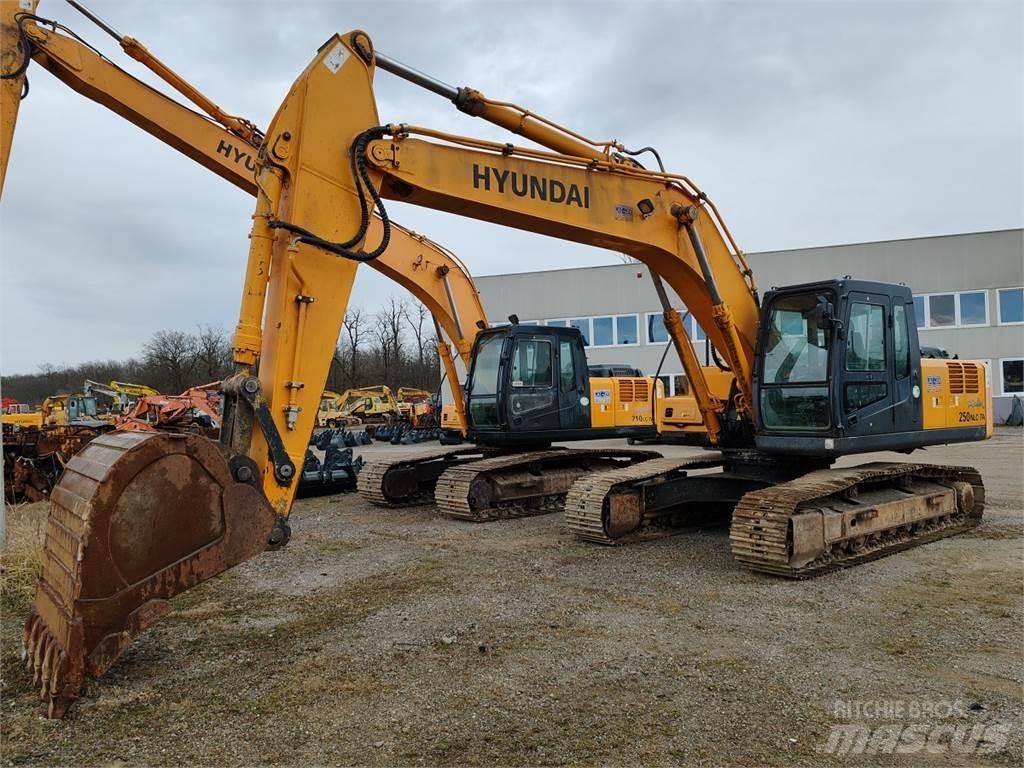 Hyundai R250NLC-7A Pásové rýpadlá