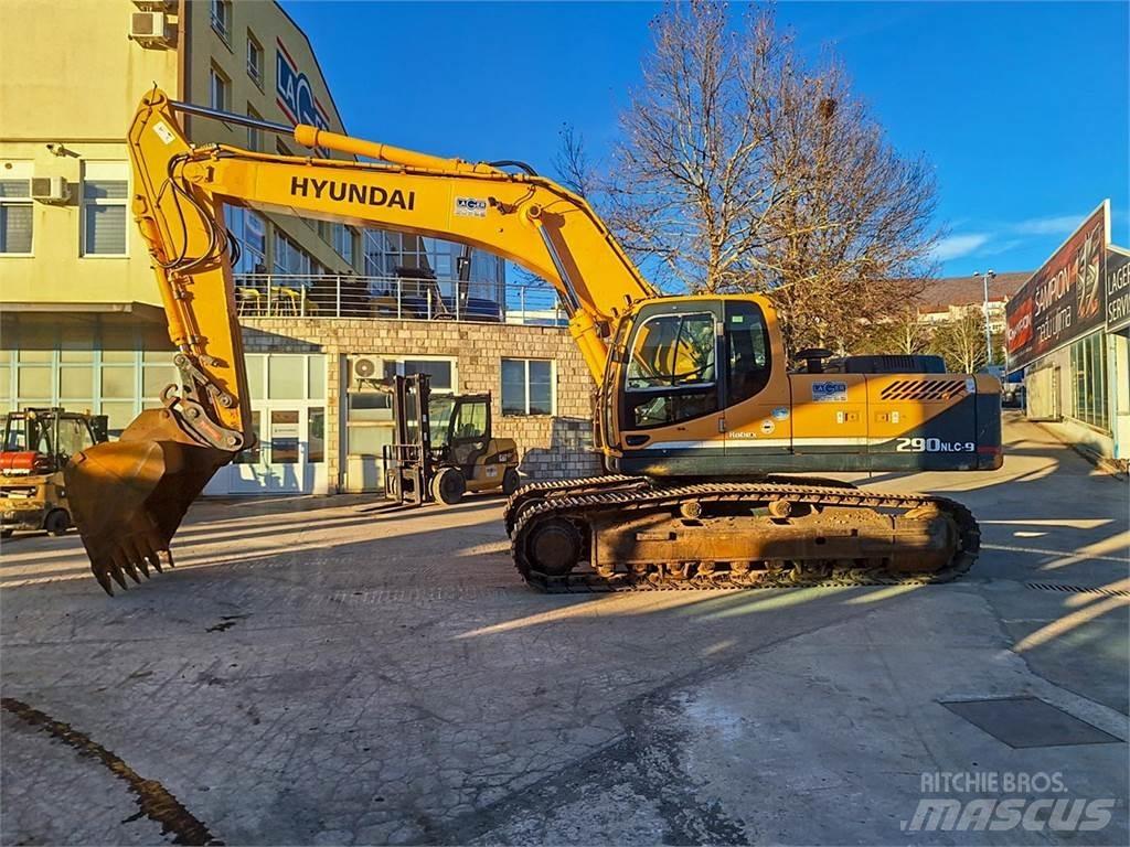 Hyundai R290LC-9 Pásové rýpadlá