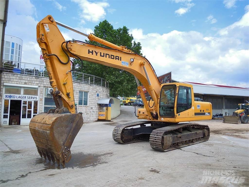 Hyundai R290NLC-7 Pásové rýpadlá