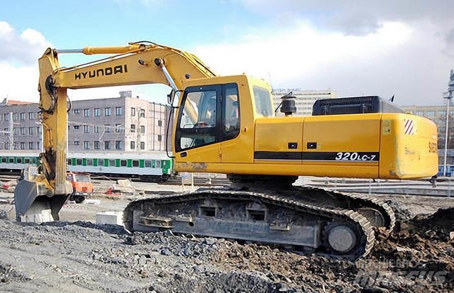 Hyundai R320LC-7 Ďalšie komponenty
