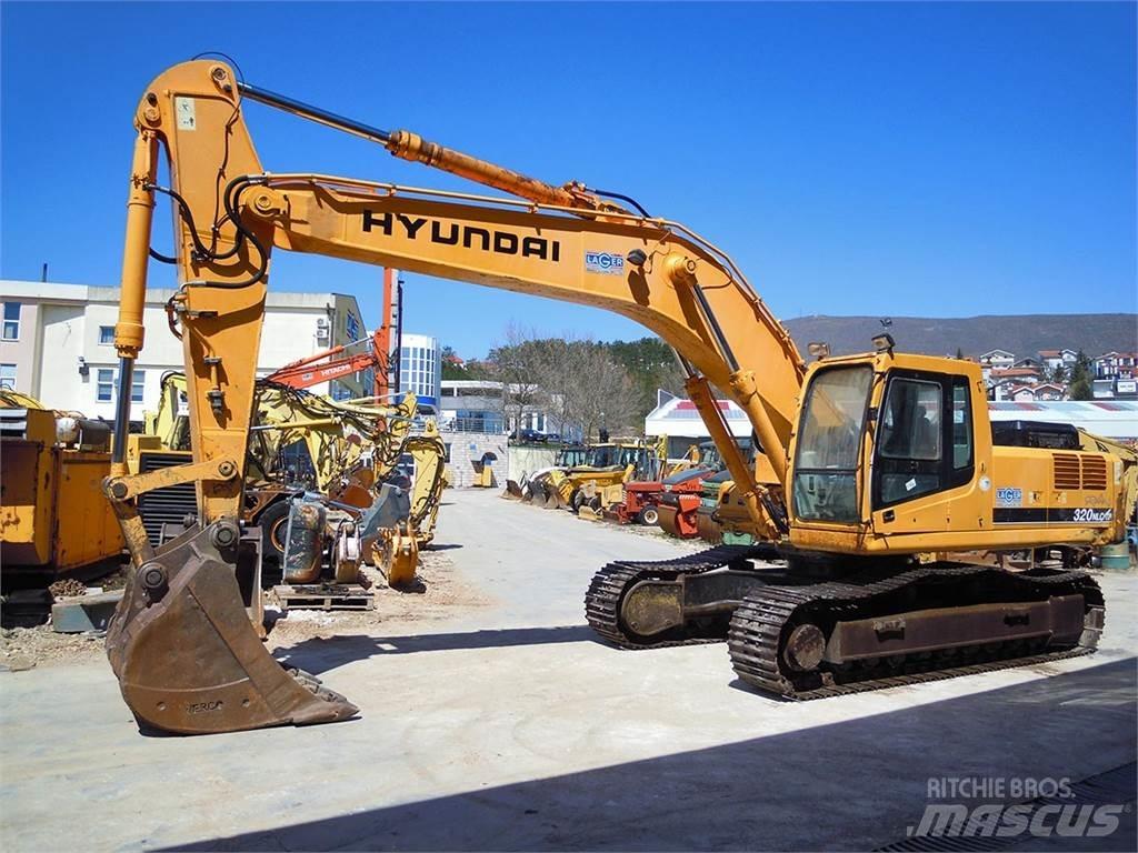 Hyundai R320NLC-7A Pásové rýpadlá