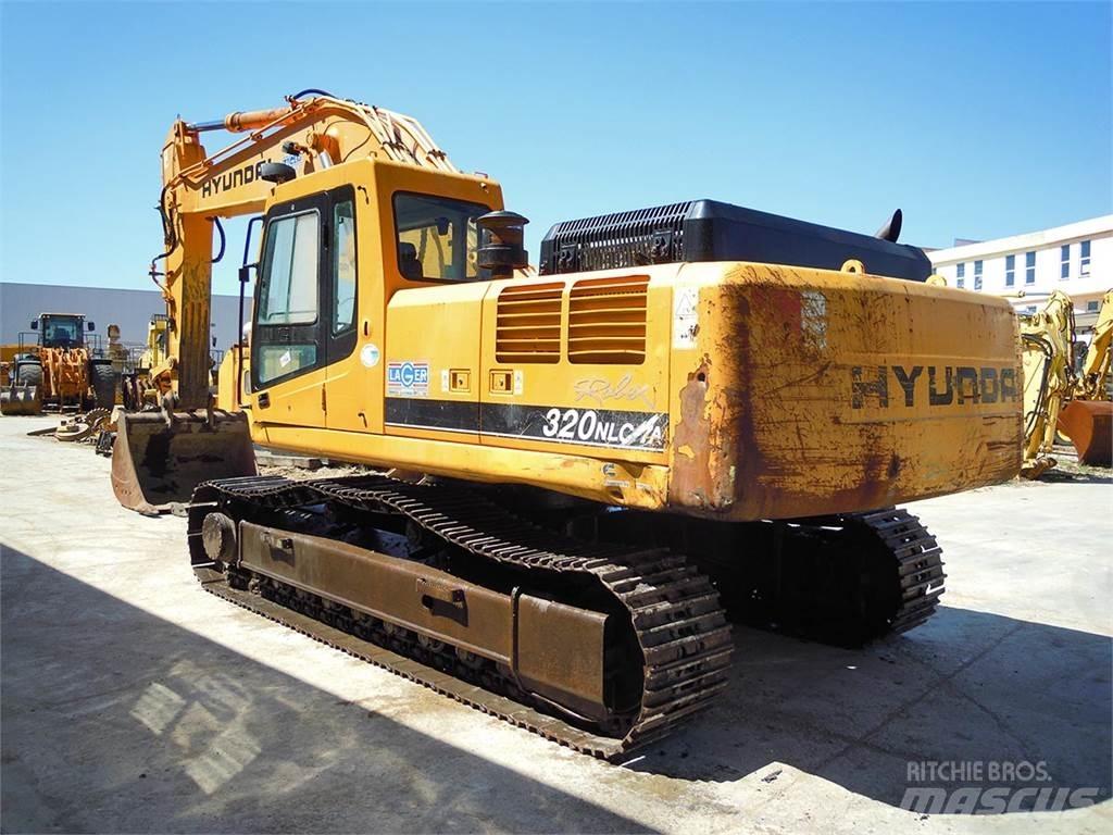Hyundai R320NLC-7A Pásové rýpadlá