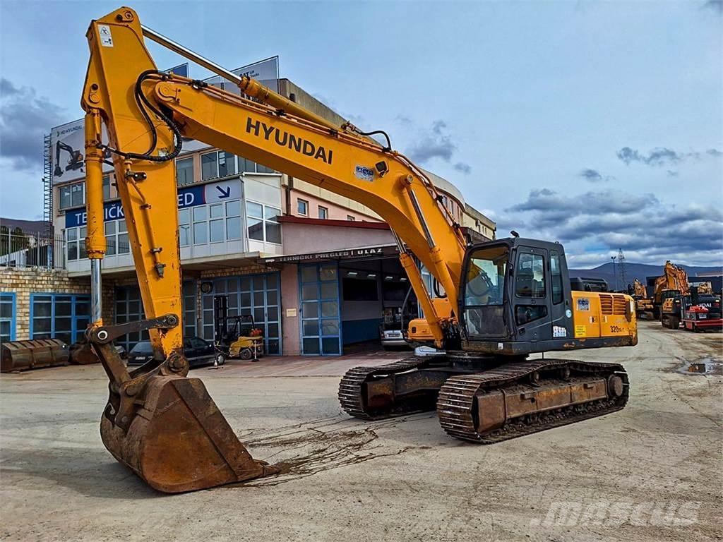 Hyundai R320NLC-7A Pásové rýpadlá