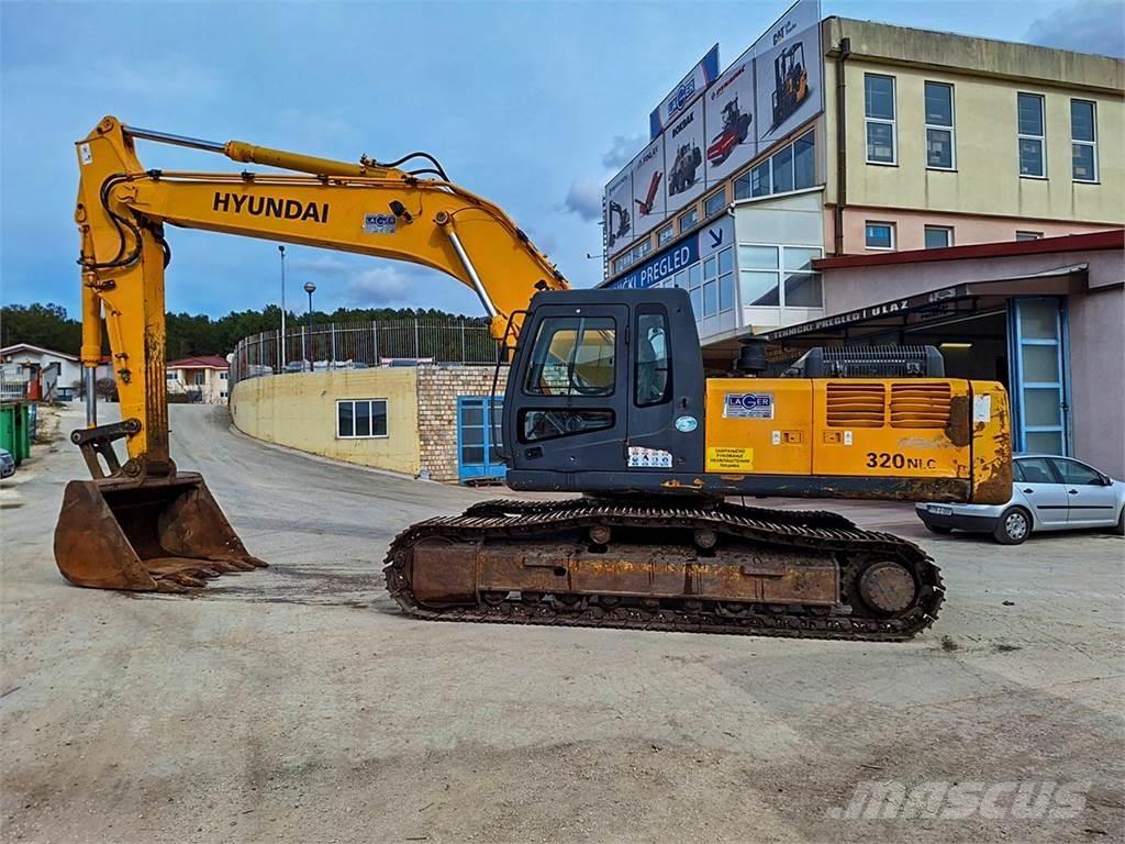 Hyundai R320NLC-7A Pásové rýpadlá