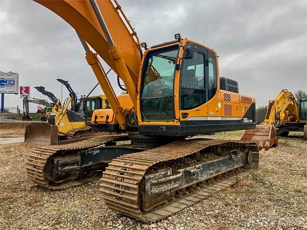 Hyundai R330-9A Pásové rýpadlá
