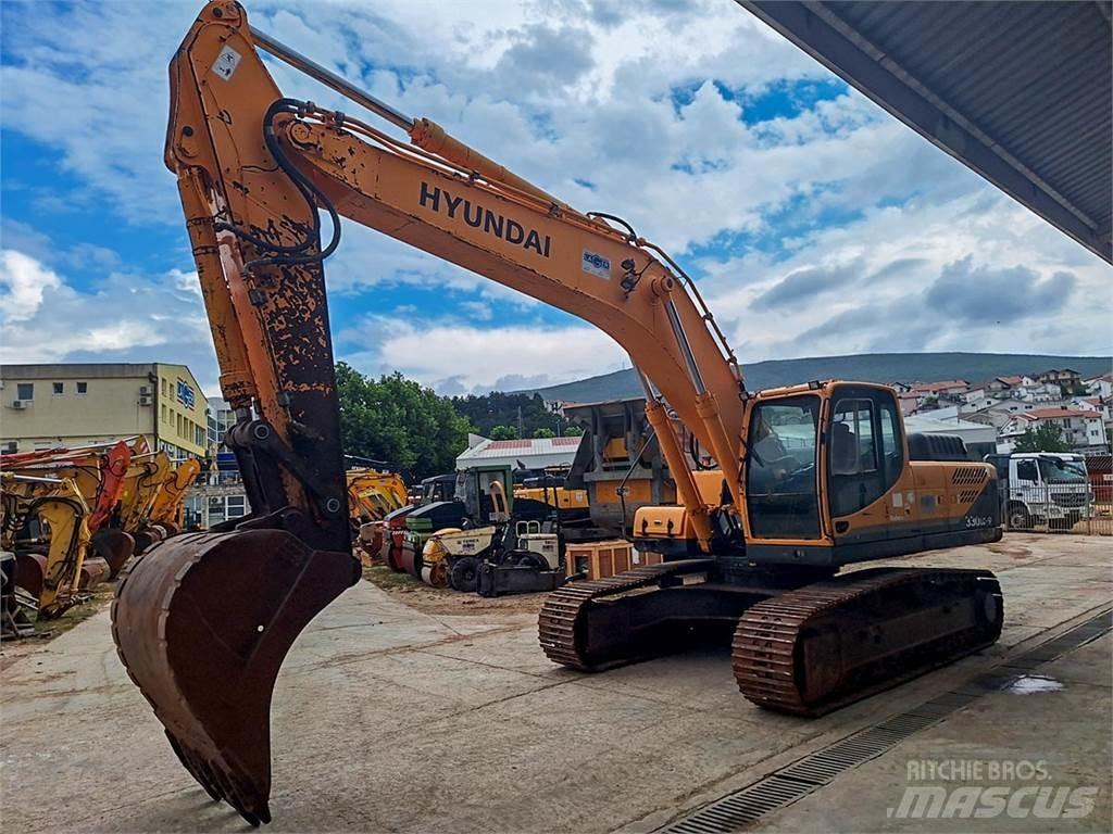 Hyundai R330LC-9 Pásové rýpadlá