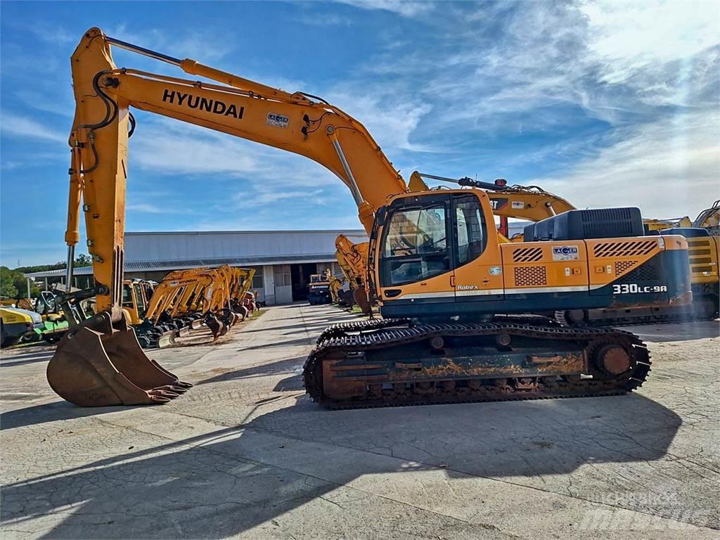 Hyundai R330LC-9A Pásové rýpadlá