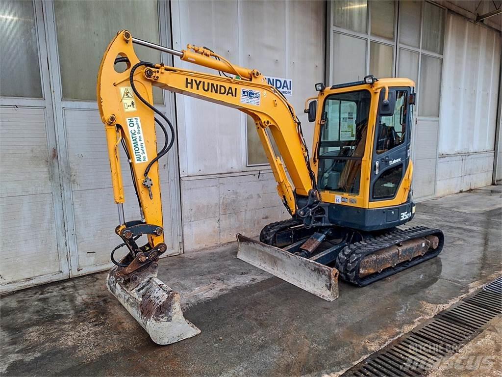 Hyundai R35Z-9 Mini rýpadlá < 7t
