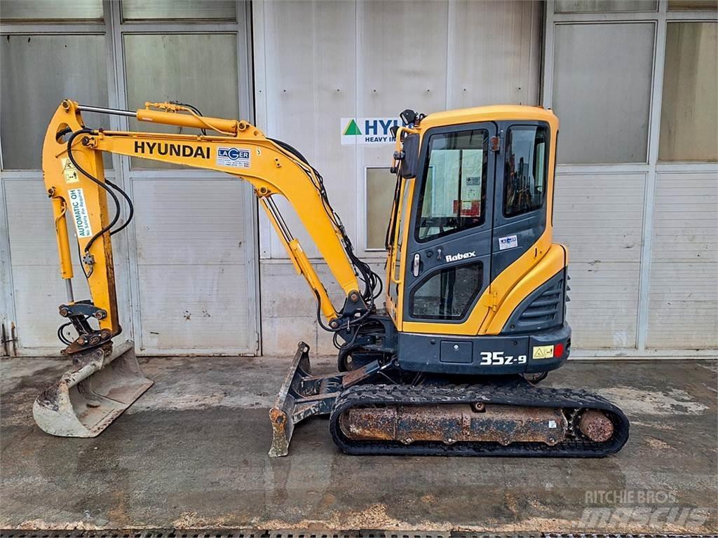 Hyundai R35Z-9 Mini rýpadlá < 7t
