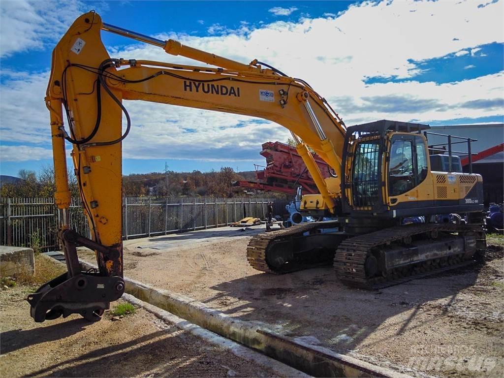 Hyundai R380LC-9A Pásové rýpadlá