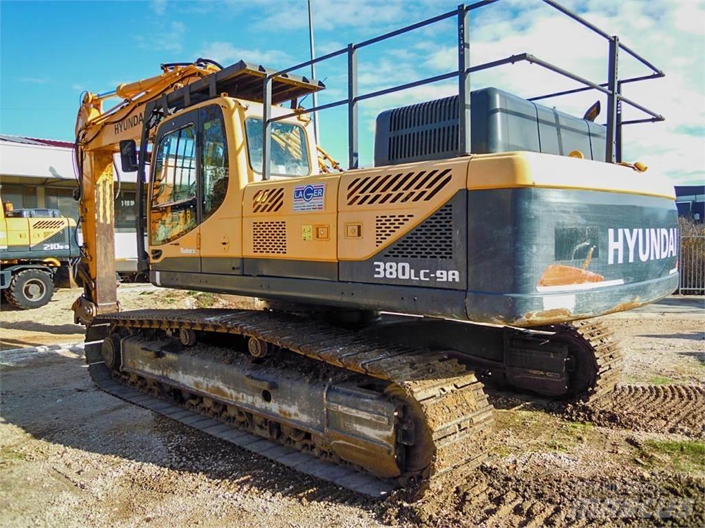 Hyundai R380LC-9A Pásové rýpadlá