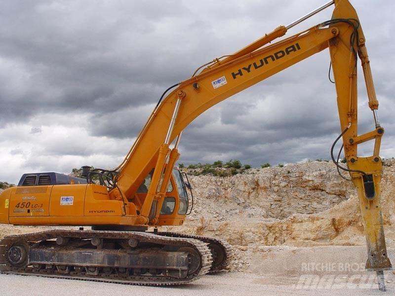 Hyundai R450LC-3 Ďalšie komponenty
