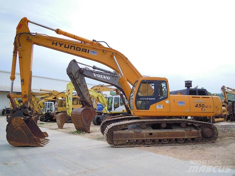 Hyundai R450LC-3 Pásové rýpadlá
