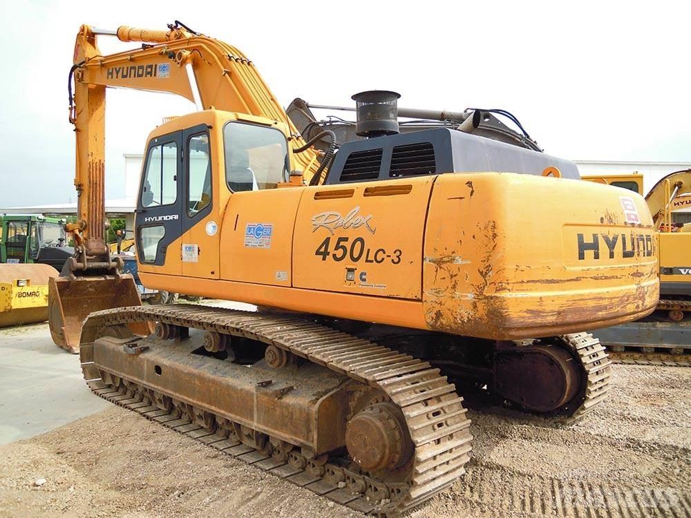 Hyundai R450LC-3 Pásové rýpadlá