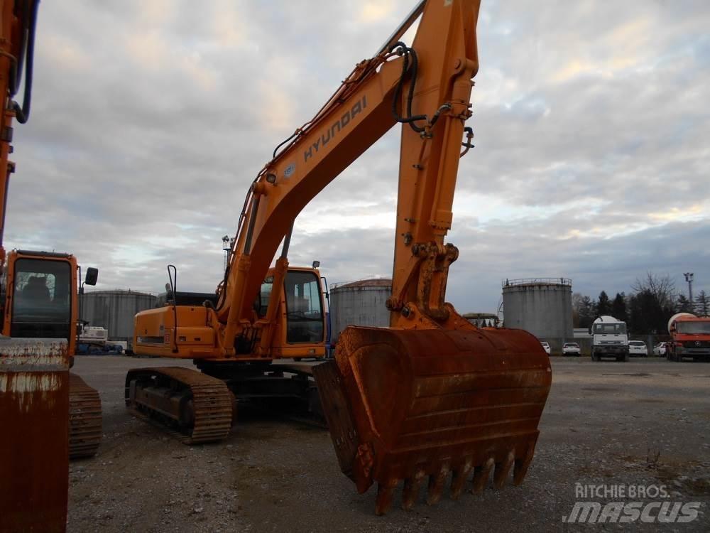 Hyundai R450LC-7 Pásové rýpadlá