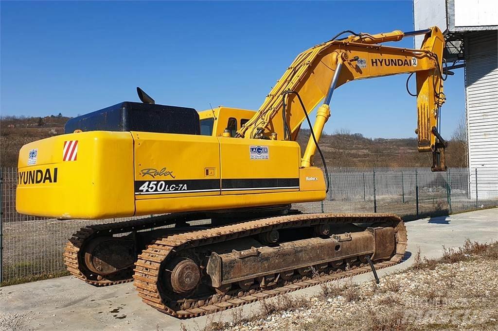 Hyundai R450LC-7A Pásové rýpadlá