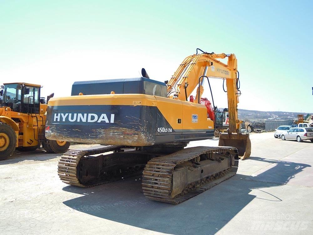 Hyundai R450LC-7A Pásové rýpadlá