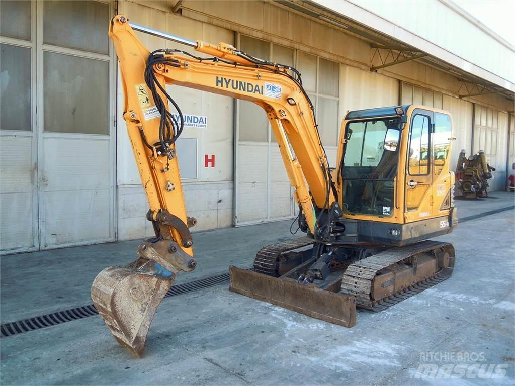 Hyundai R55-9 Mini rýpadlá < 7t