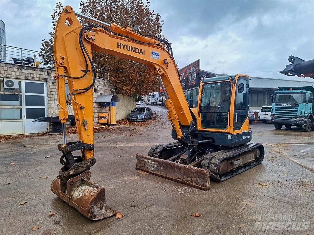 Hyundai R80CR-9A Mini rýpadlá < 7t