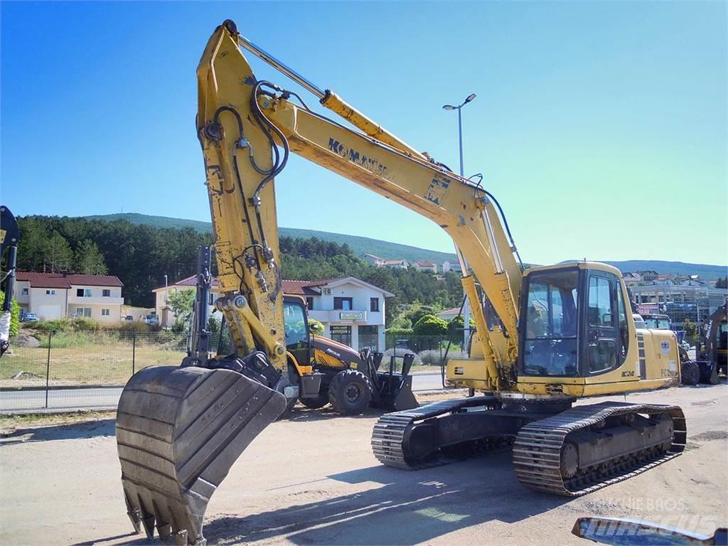 Komatsu PC210LC-6K Pásové rýpadlá
