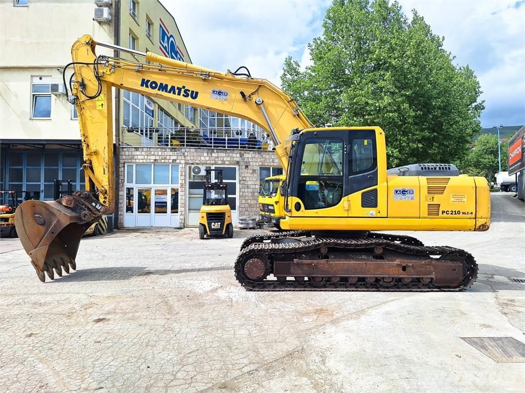 Komatsu PC210NLC-8 Pásové rýpadlá