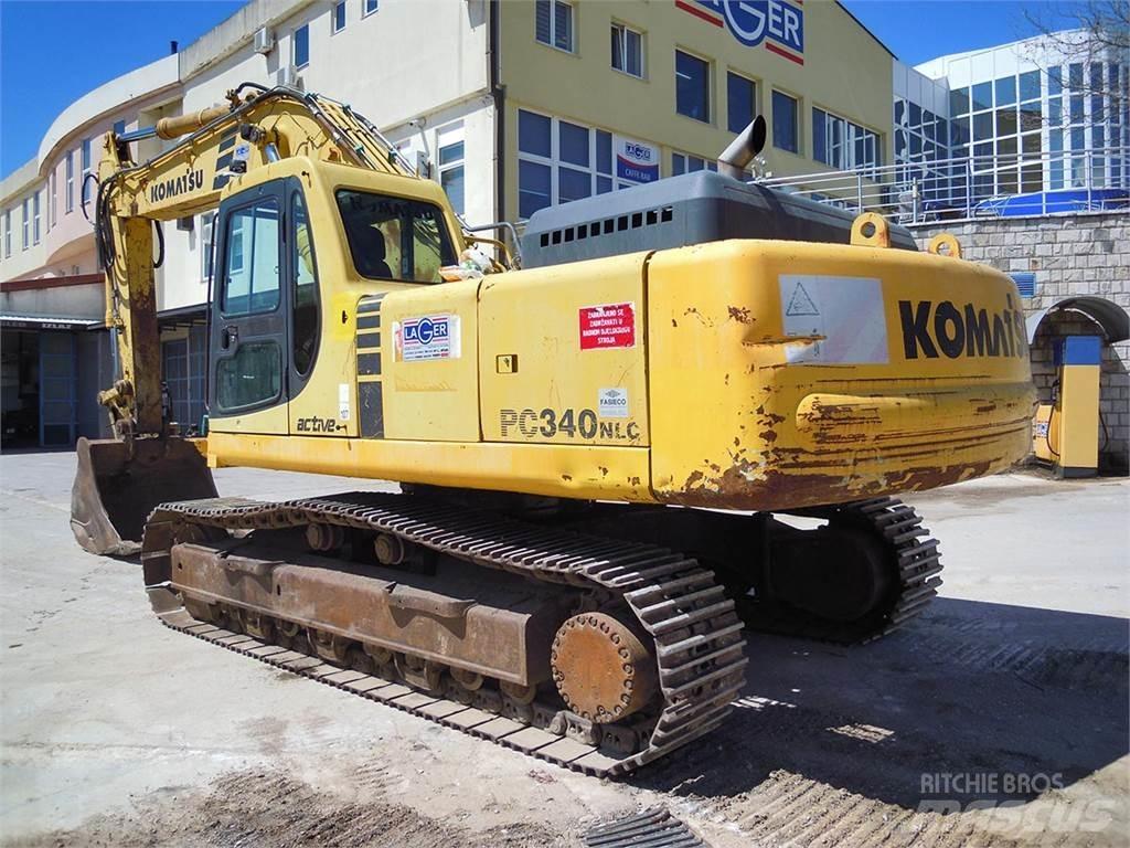 Komatsu PC340NLC-6K Pásové rýpadlá