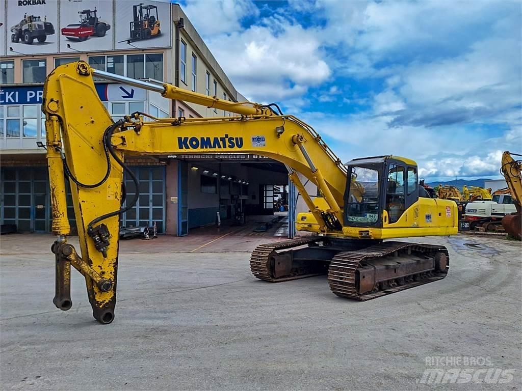 Komatsu PC340NLC-7K Pásové rýpadlá