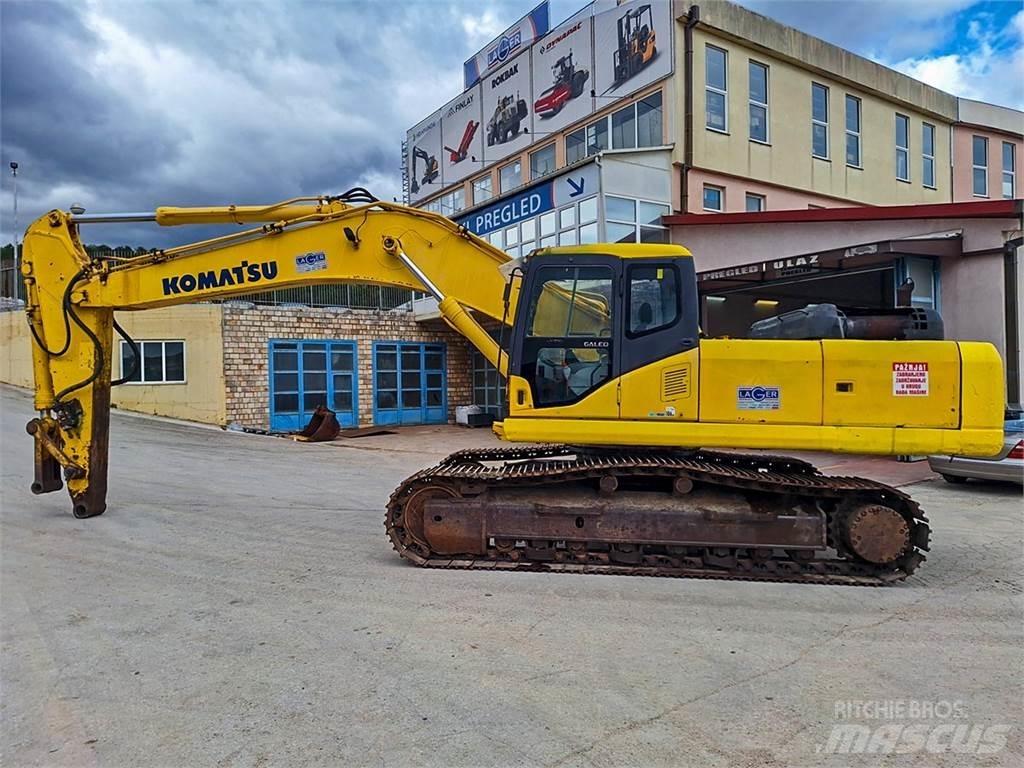 Komatsu PC340NLC-7K Pásové rýpadlá
