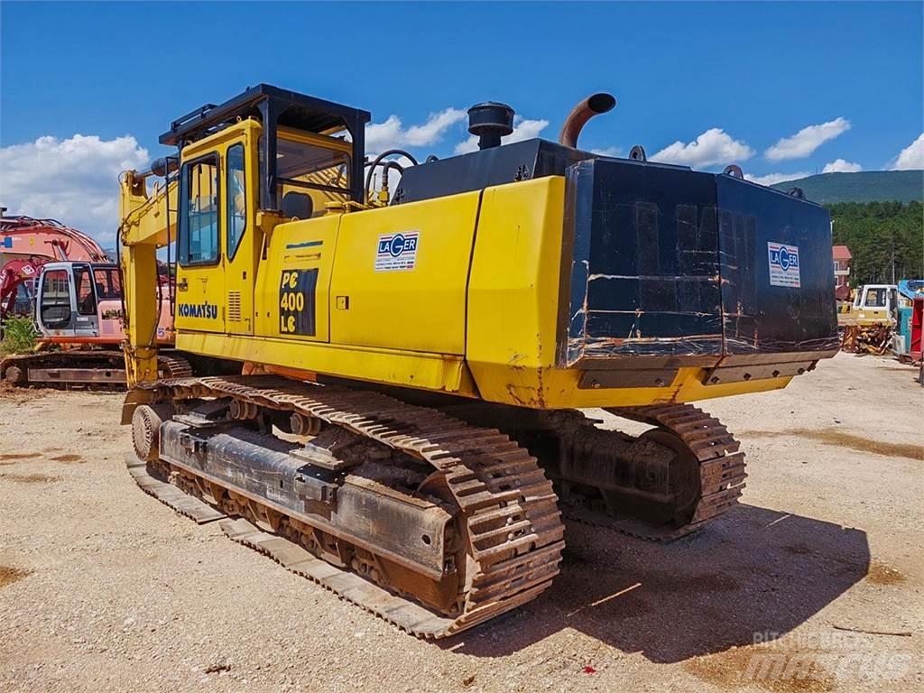 Komatsu PC400LC Pásové rýpadlá